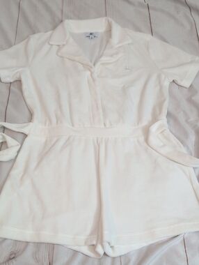 Juicy Couture White Romper size Medium